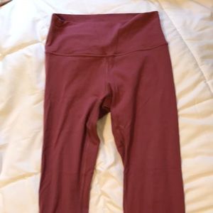 Lululemon Wunder Under 7/8 Leggings